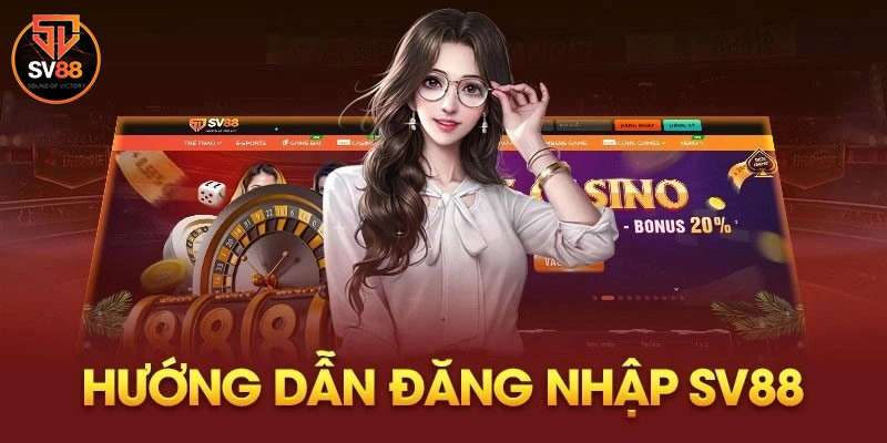 3 Bước đăng nhập Sv88 nhanh gọn