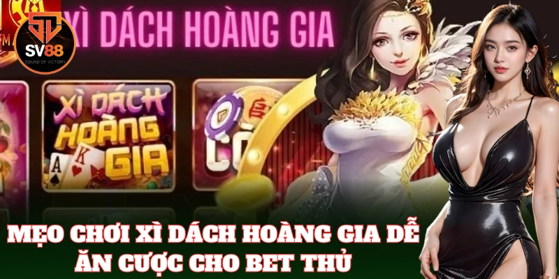 Mẹo chơi Xì Dách Hoàng Gia từ cao thủ lâu năm